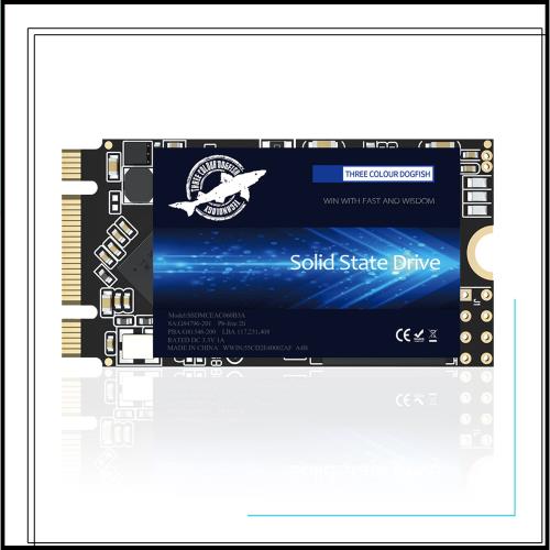 Dogfish M.2 SATA SSD 2242 4TB NGFF 3D NAND TLC Internal SSD Max Read 560MB/s, For PC Laptop [M.2 2242 4TB]