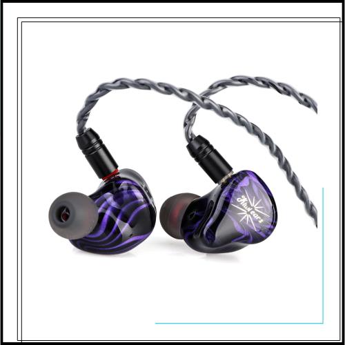 Linsoul Kiwi Ears Quartet 2DD+2BAハイブリッド型 有線 HiFiイヤホン 人間工学に基づいて設計 リケーブル可能のデザイン 3.5mmステレオ