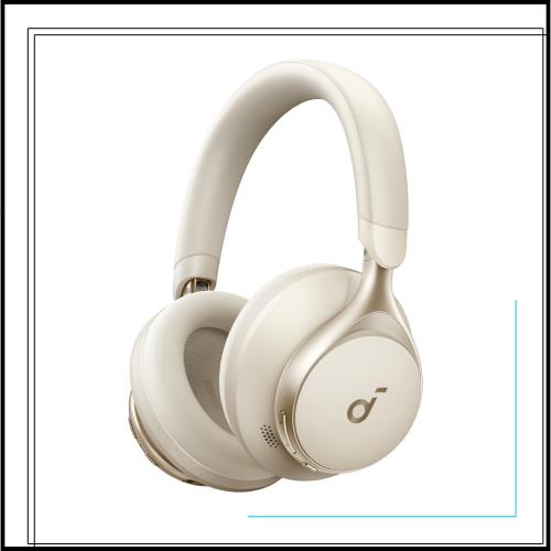 Anker Soundcore Space One (Bluetooth 5.3 ワイヤレス ヘッドホン)【ウルトラノイズキャンセリング2.0 / 最大55時間音楽再生 / LDAC/ハ