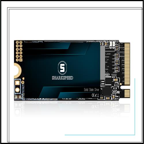 SSD 512GB M.2 2242 NVMe S SHARKSPEED PCIe Gen3.0x4 ミニSSD 内蔵型 3D NAND 読み込み最大2,200MB/s