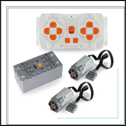 TEESE 4ピース テクニック ？机セット ？机リモコン付き、電池ボックス、レゴ テクニックパーツと互換性あり