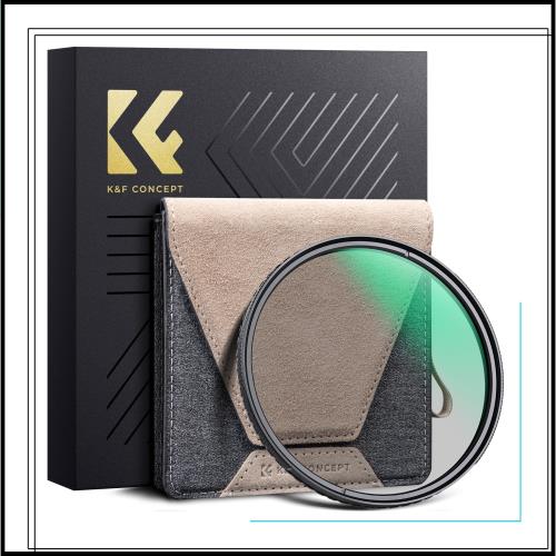 K＆F Concept CPLフィルター 62mm 真鍮製 HD超解像力 99.2%の偏光除去 フレアやゴースト防止 色かぶり無し 42層ナノコーティング 撥水防汚