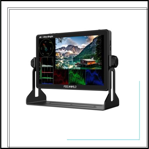 FEELWORLD 10.1インチ 高輝度2000nit一眼レフカメラフィールドモニター1920x1200タッチスクリーン4K HDMI F970外付け供給キット付き(LUT1
