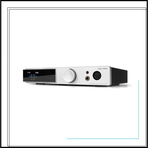 SMSL DO400 バランスDAC ヘッドフォンアンプ、ES9039MSPRO XMOS-XU316 USB DAC、Bluetooth 5.1 DAC USB/AES/Optical/Coaxial MQA DAC IIS