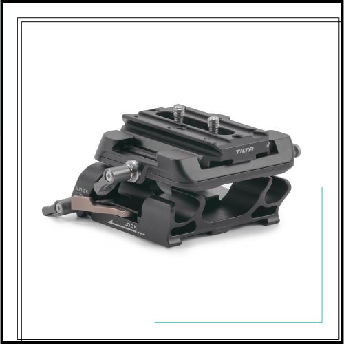TILTA 15mm LWS アルカ・マンフロット デュアルベースプレート＆アルカ・マンフロット デュアルクイックリリースプレート 軽量ショルダー