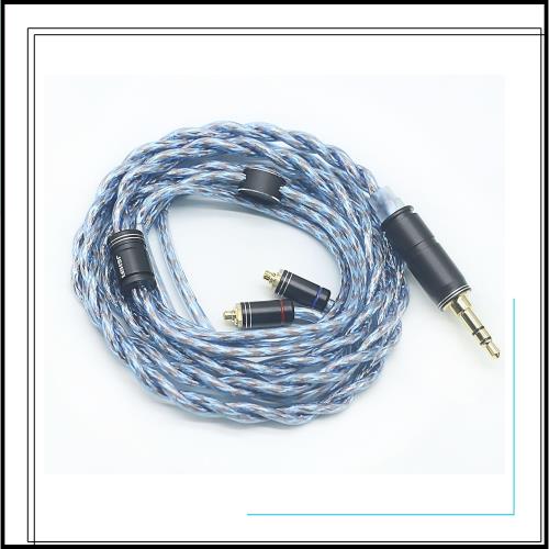 【JSHiFi-VENUS】MMCX3.5mmリケーブル 銀メッキと古河銅＆金銀銅同軸線材 MMCXイヤホンアップグレードケーブル 3.5mmイヤフォン交換ケーブ