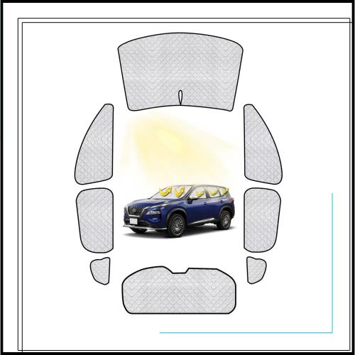 車中泊 仮眠 車用 サンシェード 日産 エクストレイル T33 サンシェード フルセット エクストレイル T33 車中泊 仮眠 マルチサンシェード