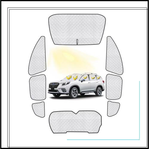 スバル フォレスター SK系 車中泊 マルチサンシェード フルセット フォレスター SK系 車用 サンシェード 仮眠 マルチサンシェード 遮光シ