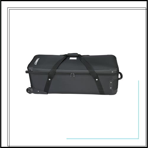 TENBEST 写真スタジオ機器ケース ローリングバッグ 100x37x33cm 大容量 防水 1680D ナイロン生地 撮影用フラッシュ、ライトスタンド、し