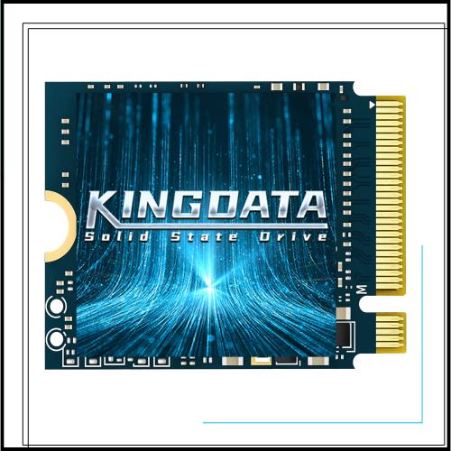 KINGDATA SSD 2TB M.2 2230 NVMe PCIe Gen 4.0X4, 内蔵型ソリッドステートドライブ Steam Deck Surface pro 7/pro 8+/pro X/Laptop Go/La