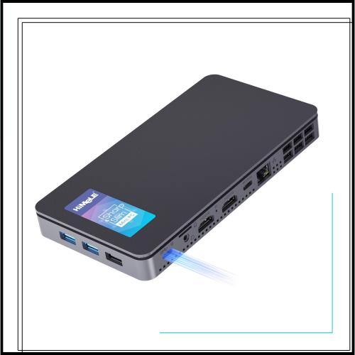 HiMeLE Overclock 4CミニPC 12th N150 (最大3.6GHz) 8GB RAM 256GB Windows 11 Pro 小型デスクトップパソコン Wi-Fi 5/BT5.1/ギガビット