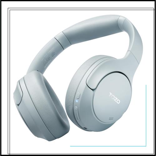 TOZO HT2 ワイヤレスヘッドホン Hi-Res Audio(有線ハイレゾ) 40mm ダイナミックドライバ 密閉型 折り畳み式 軽量 Bluetooth5.3 無線 Type