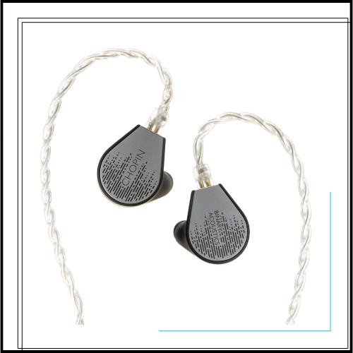 HiFiGo Binary × Gizaudio Chopin 1DD+3BA ハイブリッド インイヤー モニター、8mm ダイナミック ドライバー + 3 つのバランスド アーマ