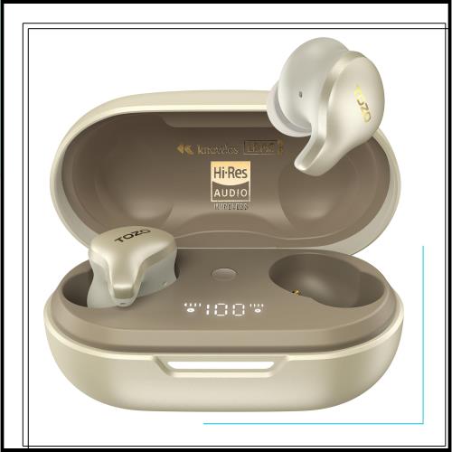 TOZO Golden X1 ワイヤレスイヤホン すべてが心に響く極上の真Hi-Fi音質 LDAC対応 ハイレゾ音質再生 混合ドライバー設計「バランスドアー