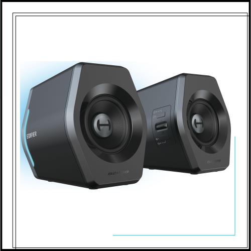 Edifier G2000 2.0ch PC スピーカー パソコン PS5 Switch ゲーム用 ゲーミングスピーカー Bluetooth/USB/3.5mm AUX 有線無線接続/映画、