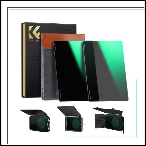 K＆F Concept ND8+ND64 4”x5.65” 角型フィルター NDフィルターセット 減光量調整 Tiltaに対応 マットボックス SmallRigマットボックスに対