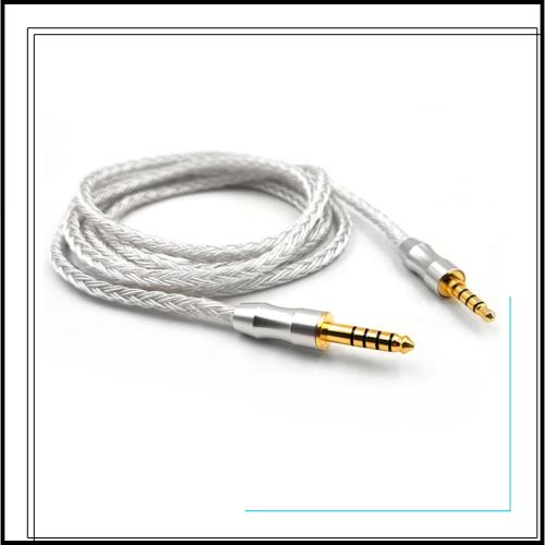 3APLUS EMG16 リケーブル ヘッドホン交換用ケーブル 5極 4.4mm バランス接続 アップグレードケーブル 6N単結晶銅16芯 SONY MDR-1A/1000XM