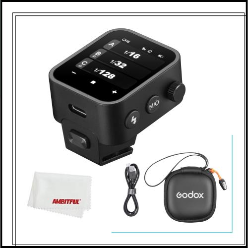 【Godox 正？代理店】Godox X3-N X3N TTL ワイヤレスフラッシュトリガー、ニコン用、2.4GHz ワイヤレスシステム、高精細 LED スクリーン、