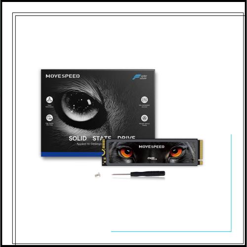 MOVE SPEED M.2 SSD 2TB PS5動作確認済み PCIe Gen4x4 NVMe 2280