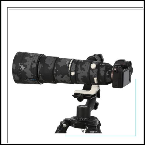 ROLANPRO レンズカバー | 適用ソニー FE 200-600mm F5.6-6.3 G OSS 対応 | 望遠レンズ用カモフラージュカバー | 3層構造保護、防水 | カ