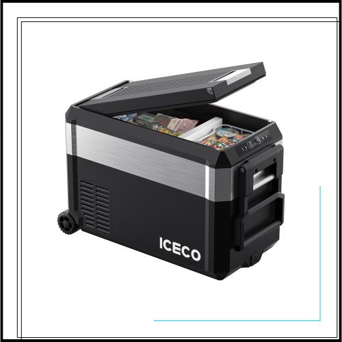 ICECO JP40ProD 車載冷蔵庫 40L -20℃〜20℃ 急速冷凍 2室独立温度制御