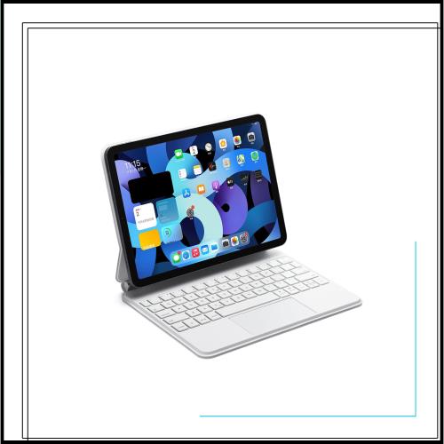 マジックキーボード iPad Pro 11inch対応スマートキーボード iPad Air4/5 10.9inch通用 トラックパッド に対応し 磁気吸着 多点押圧タッ