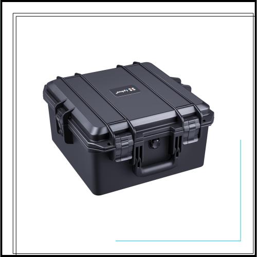 Lykus HC-3620 防水ハードケース 格子状カットスポンジが内蔵 内寸:35.5x35.5x20.5 cm カメラ、ドローン、ラップトップ、音響などに適用