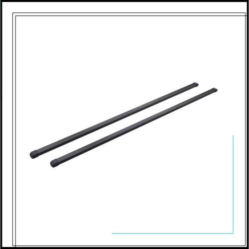 カーメイト(CARMATE) ルーフキャリア inno ベースバー スクエア 165cm ダブルキャップモデル INB165BK 7,094円