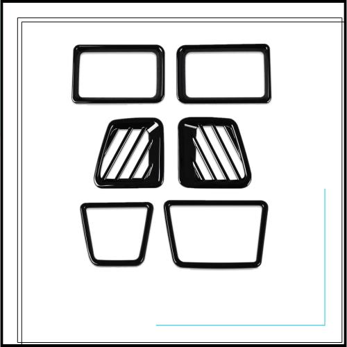 [Tendrilora] ダイハツ 新型 タント/タントカスタム/タント ファンクロスに適用 後期 令和4年10月〜 フロント エアコン送風口 ガーニッシ