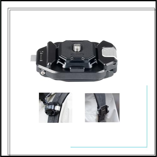 FALCAM F38 バックパック V2 用クイックリリースキット、ロックガスケット付き、標準 ARCA - Swiss サイズと互換性あり、耐荷重 30kg「20