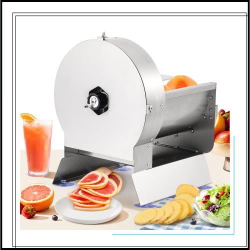 ステンレス製手動フルーツスライサー、手動野菜スライサー、業務用野菜