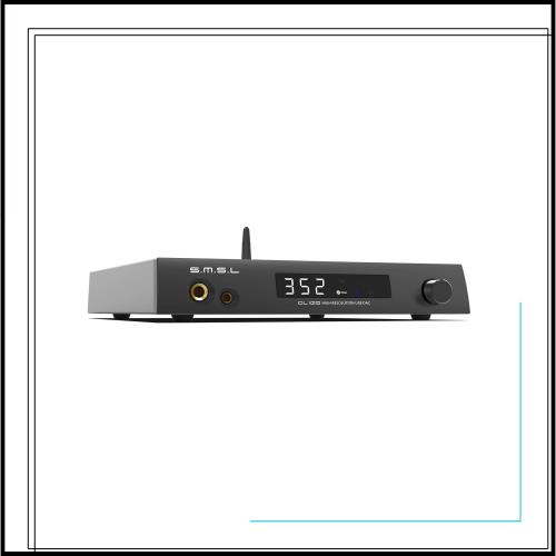 S.M.S.L DL100 Bluetooth DAC ヘッドホンアンプ プリアンプ 一体型 「CS43131」x4搭載 / MQA・ハイレゾ・DSD音源対応/LDAC・APTX・APTX-H