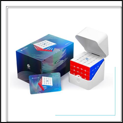 Bucubke GAN 562 M 5x5 UV マジックキューブ パズル 磁気 ステッカーレス Gan 562M UV 5x5x5 スピード パズル GAN562 M UV スピード キュ
