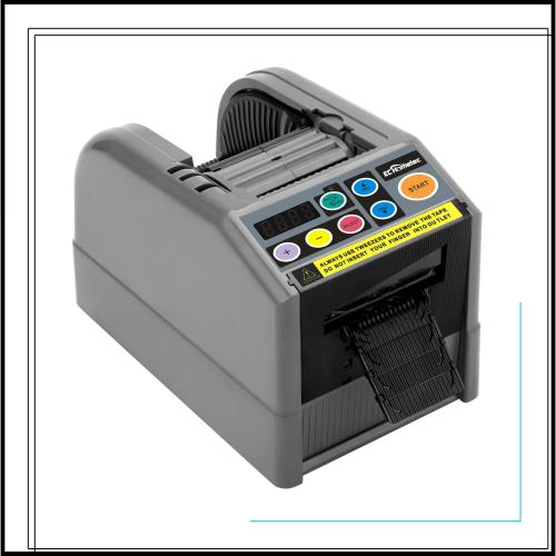 EC Hometec 電動 オート テープカッター 業務用 自動テープディスペンサー 多機能 電動テープカッター マスキングテープ対応 2本カット対