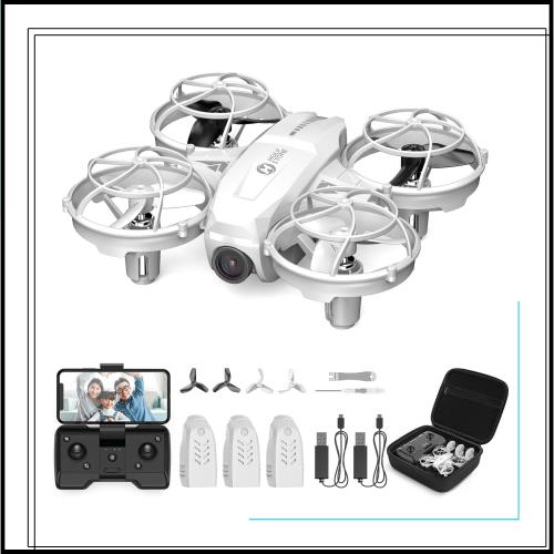 Holy Stone ドローン 100g未満 2024最新型 申請不要 1080Pカメラ付き 子供向け 小型 ミニドローン バッテリー3個 子供用 手投げテイクオ