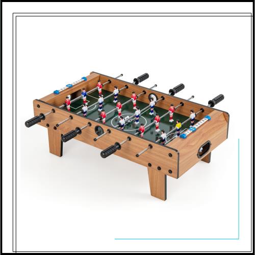 GIANTEX ボードゲーム テーブルサッカー 幅70x奥行36x高さ25cm アナログゲーム コンパクト 卓上フーズボール