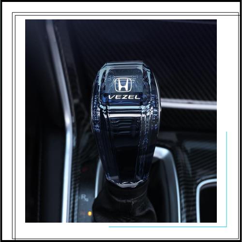 汎用ホンダ ヴェゼル シフトギア シフトノブ シフトレバークリスタル アップグレード Vezel(2016-2024) :RU1 RU2 RU3 RU4 RV3/RV4/RV5/RV