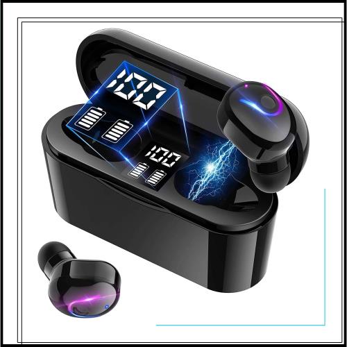 【2025新登場】Bluetooth5.4 イヤホン ワイヤレスイヤホン ブルートゥースイヤホン イヤフォン単体6時間再生 合計200時間再生 1200mAh充