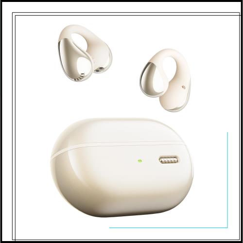 SOUNDPEATS CC イヤーカフ イヤホン 【オープンイヤー ワイヤレスイヤホン ハイレゾ LDAC 対応 Bluetooth 6.0/マルチポイント接続/IPX5防