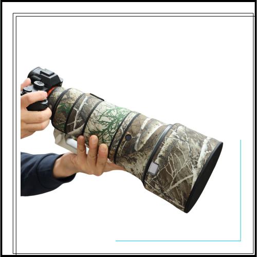 ROLANPRO迷彩レンズカバーソニー FE 300mm F2.8 GM OSS 対応 三層構造の防水望遠レンズカモフラージュカバーカラー: ジャングル迷彩