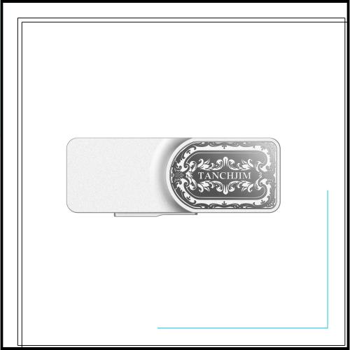 TANCHJIM Luna Dual CS43198 ポータブルUSB DAC/AMP デュアル出力ポート 3.5mm ＆ 4.4mm DSD256 ヘッドフォンアンプ (限定版-銀の剣)