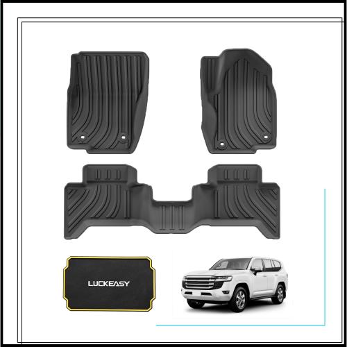 LUCKEASY トヨタ ランクル 250 フロアマット ランドクルーザー 250 専用 フロアマット ランクル 250系 3Dフロアマット 立体マット LAND C