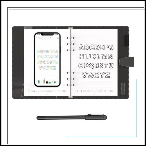 NEWYES スマートペン 電子ノートセット SyncPen3 66言語対応 OCRデジペン スマート手書きノート 2in1 保存機能付き リアルタイム即デジタ