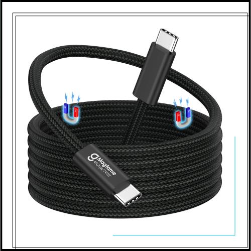 Magtame タイプcケーブル 磁力吸着絡まり防止 240W急速充電 usbc-usbcケ_ーブル 40Gpbs高速データ転送 type-ctype-cケー_ブル 8K@60HZ/4K
