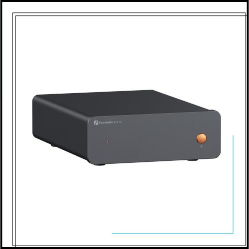 Fosi Audio BOX X5 プリアンプ ターンテーブル用 プリアンプ ホームオーディオ MM ＆ MC カートリッジ ターンテーブル/蓄音機レコードプレ