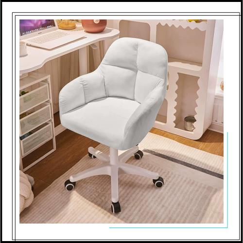 PQNLXLN デスクチェア ベロア おしゃれ ドレッサーチェア キャスター付