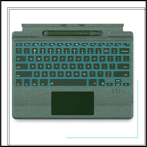 Surface ペン付き Surface Pro11/Pro10/Pro9/Pro8/ProX キーボード タッチペン付き、Surface Pro 11 10 9 8 X 対応、13 インチ タッチパ