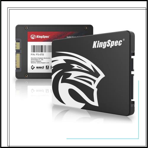 KingSpec SSD 4TB SATAIII 6Gb/s 2.5インチ内蔵SSD 最大読込：570MB/s (R：570MB/s、W：540MB/s) 3D NAND SATA SSD