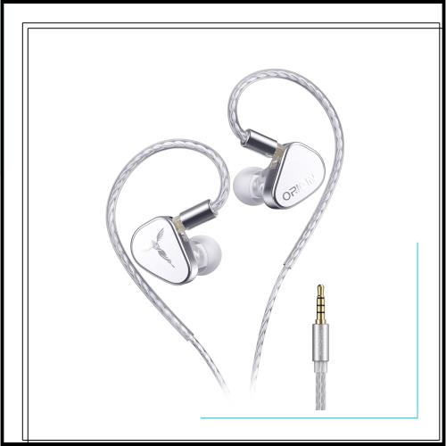 TANCHJIM ORIGIN イヤホン有線 | 10mm DMT5シングルダイナミックドライバー搭載 | ボーカル強化 1 DD HIFIプレミアムサウンド | 0.78mm 2