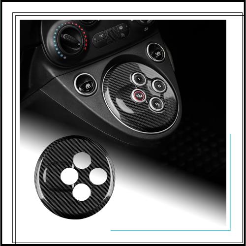 AIRSPEED アバルト 595 695 Abarth 595 695 2012-2024 専用 アクセサリー カーボンファイバー 内装 カスタム パーツ カーオートマチック